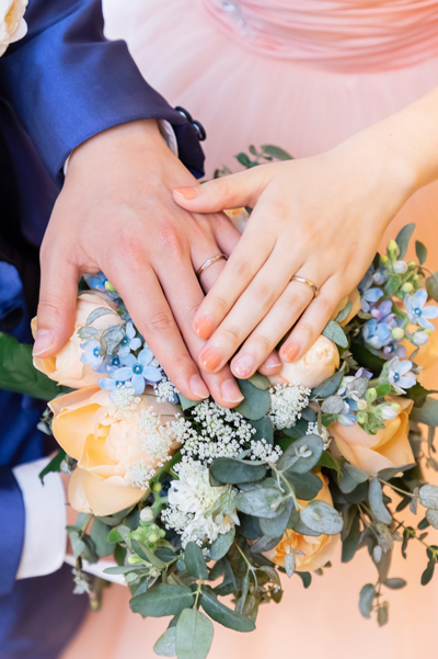 結婚式でのお写真