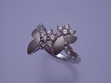 K18WGダイヤモンド0.73ct_リング